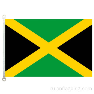 Национальный флаг Ямайки 90 * 150см 100% полиэстер